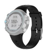 สายนาฬิกาสายเปลี่ยนนาฬิกาข้อมือสำหรับ Garmin Swim Watch (สีดำ)