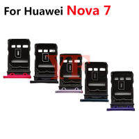 Untuk Nova 7 6 Pro Nova 6Se P40 Lite ซิมการ์ด Dulang Pegang อะแดปเตอร์เต้าเสียบ Penggantian Bekas