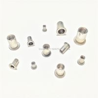 10pcs M12 Metric Thread 304 Stainless Steel Flat Head Rivet Nut Rivet Insert Nut Cap Rivnut