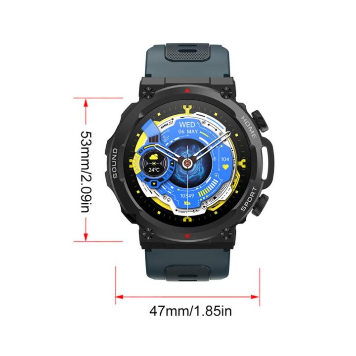 สายนาฬิกาสมาร์ตวอชดิจิตัล-s56t-ใช้กับหน้าจอสัมผัสนาฬิกาอัจฉริยะบลูทูธกันน้ำได้สำหรับกีฬาธุรกิจ