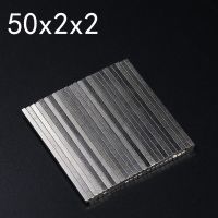 2/5/10/20/50Pcs 50x2x2 Neodymium Magnet 50mm x 2mm x 2mm N35 NdFeB Block Super Powerful Strong Permanent Magnetic imanes