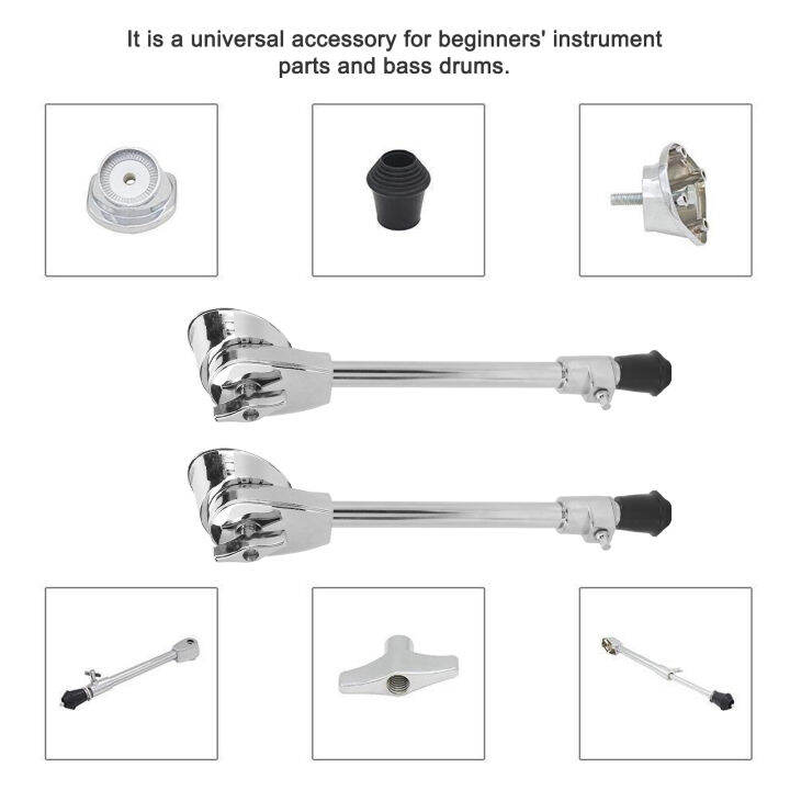 Bass Drum Leg Drum Kit Mount Beautiful Durable for Jazz Drum for Drum