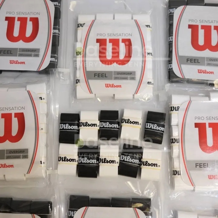 niangniu Original Wilson Pro Sensation Super Thin Tennis Overgrip