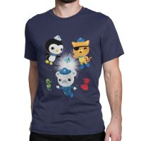 Men T-Shirt The Octonauts Novelty Pure Cotton Tees Classic Short Sleeve To Your Stations T Shirt O Neck Clothes New Arrival 【Size S-4XL-5XL-6XL】