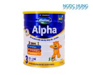 Sữa bột Vinamilk Dielac Alpha 3 cho bé từ 1-2 tuổi - lon 1.5kg
