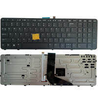 NEW US laptop keyboard FOR HP for ZBOOK 15 17 G1 G2 PK130TK1A00 SK7123BL with backlightPointer 733688-001