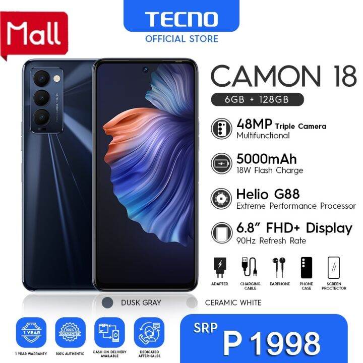 tecno camon 18 inches