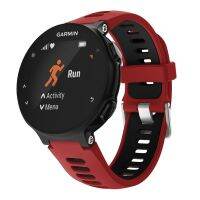 สายนาฬิกาข้อมือซิลิโคนสมาร์ทวอท์ชสำหรับ Garmin Forerunner 735XT (สีเขียว)