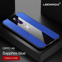 LEEWINDA เคสโทรศัพท์ OPPO A9 A9X,สำหรับ OPPO F11เคสสามต่อสู้ลายเกราะขอบนิ่มกันกระแทกฝาหลัง