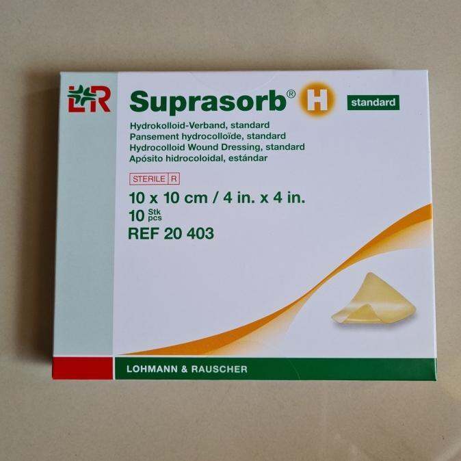 TERLARIS Suprasorb H 10x10 Hydrocolloid Wound Dressing / Balutan Luka