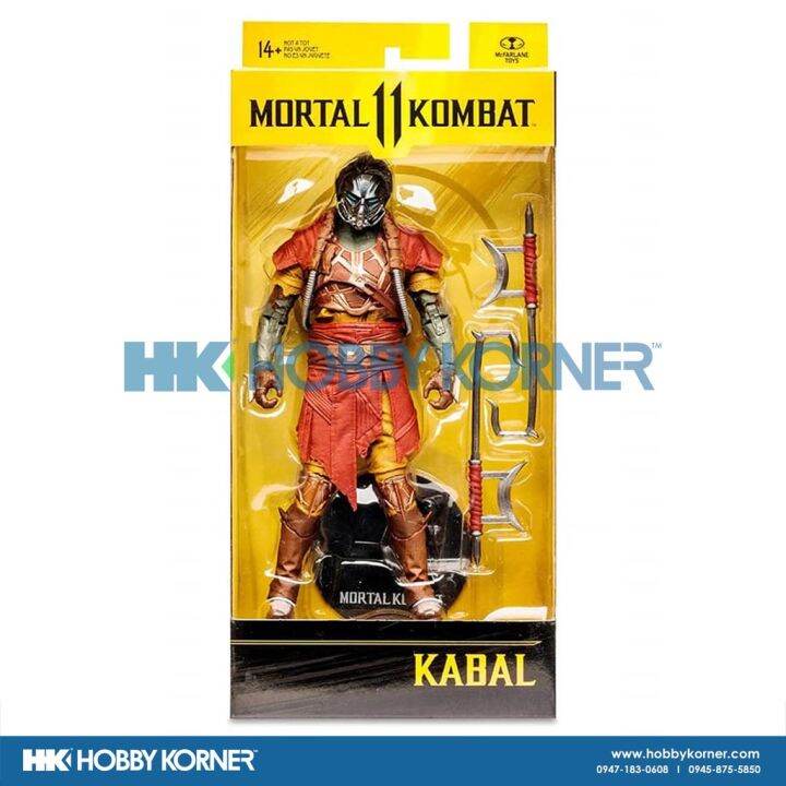 (IN STOCK) MCFARLANE TOYS 7 Inch Scale Mortal Kombat 11 Kabal (Rapid ...