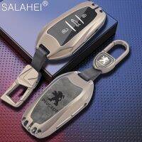 {Lili Car product} ที่ครอบเคสกุญแจรถยนต์กระเป๋ากุญแจผิวนอกป้องกันสำหรับ Peugeot 2008 3008 4008 5008 308 408 508พวงกุญแจอุปกรณ์ตกแต่งรถยนต์