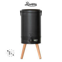 Rivers - THERMO JUG CASK 5L - BLACK กระติดน้ำขนาดใหญ่เก็บอุณหภูมิ ขนาด 5 ลิตร หนัก 2.84kg