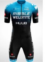 HUUB summer mens mountain bike jumpsuit road bike short-sleeved jumpsuit quick-drying breathable riding suit