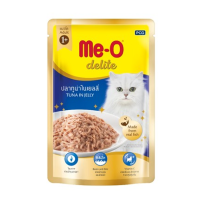 Me-O delite pouch 70g อาหารแมว มีโอ เพาซ์ ปลาทูน่า ในเยลลี่