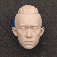 16 Scale Jackson Yee Boy Unpainted Head รุ่น Sculpt สำหรับ12Action Figures Body DIY อุปกรณ์เสริม