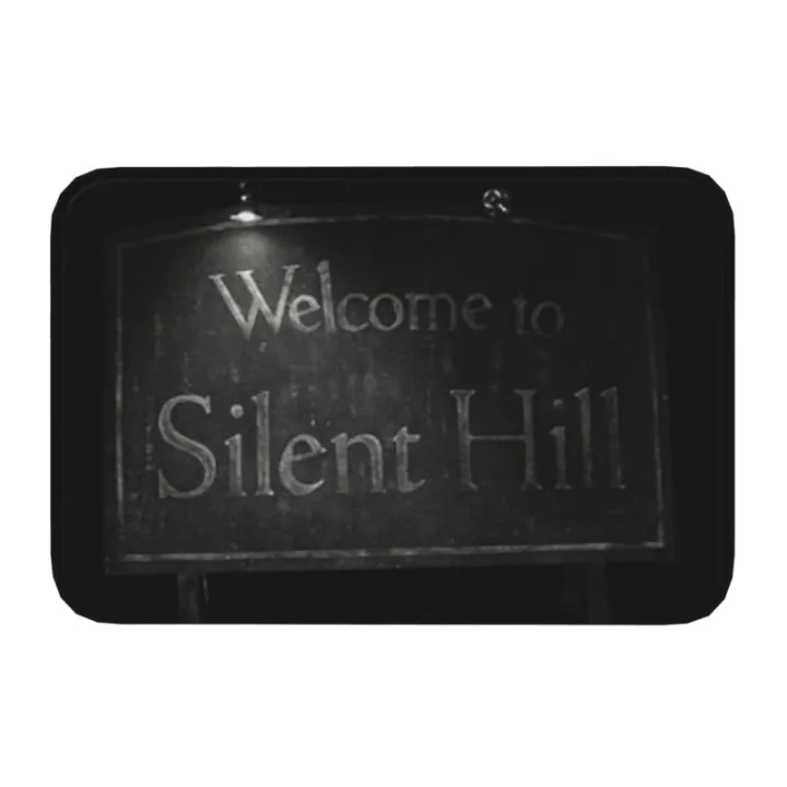 welcome-to-silent-hill-entrance-doormat-anti-slip-front-door-mat-home-decoration-bathroom-floor-mat-carpet-for-living-room