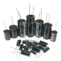 20PCS 100V 160V 200V 250V 400V 450V Aluminum Electrolytic Capacitor 1UF 2.2UF 3.3UF 10UF 22UF 47UF 100UF 150UF 220 330UF 470UF