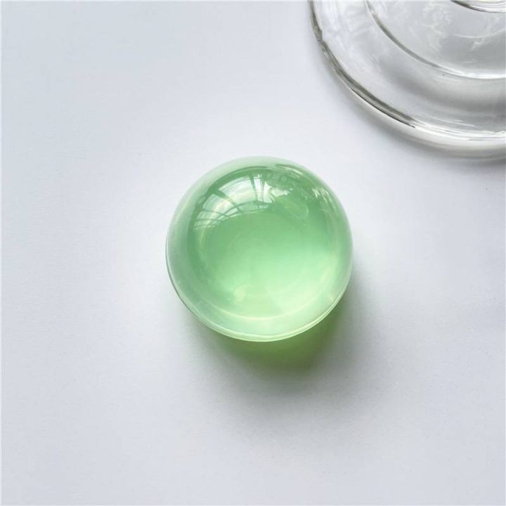 weili-mall-creative-candy-pure-columin-transparent-crystal-ball-airbag-cket-lazy-desktop-mobile-phone-frame