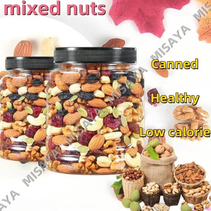 Super Granola Mix Nuts Whole Grain And Dried Fruits Cereal Oatmeal Mixed Seeds Go Farm Super