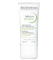 Bioderma Sebium Sensitive Soothing Moisturising Anti-Blemish Cream 30ml