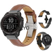 Garmin Fenix 7x 7 6x 6 pro สายนาฬิกาข้อมือหนังนิ่ม พลังงานแสงอาทิตย์ สําหรับ EPIX Gen 2 Forerunner 945 935 Enduro Tactix 7 pro