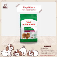 Royal Canin อาหารสุนัข Mini Indoor Senior ชนิดเม็ด สำหรับสุนัขโตพันธุ์เล็กเลี้ยงในบ้าน อายุมากกว่า 8ปี ขนาด (1.5kg/3kg) (MNIKS)