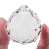 40MM Feng Shui Faceted Decorating Crystal Pendant Ball(Clear)