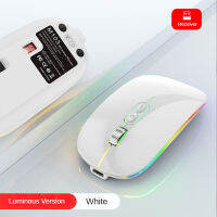 (มีในสต็อก) M103 High End Ultra-Thin Type C Mouse 2.4Ghz Optical 7RGB RGB Dual-Model Wireless USB BT 5.1 Silent Mouse **