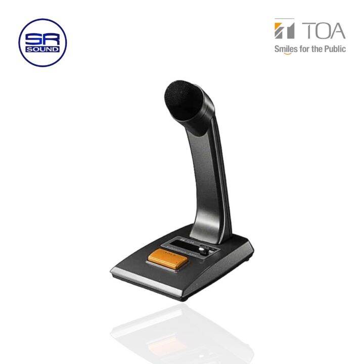 PM660 DESKTOP MICROPHONE TOA 2MT CABLE & 6.3MM PHONO PLUG TOA 487297 main image 0