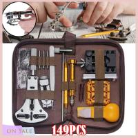 ON SALE 149pcs Watch Repair Kit Watchmaker Back Case Remover Opener Spring Pin Bar Tool