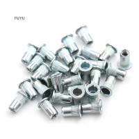 FUYU M5 Thread Blue White Zinc rivet NUT INSERT nutter30 PCS