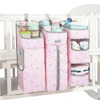 Orzbow Baby Bed Organizer แขวนกระเป๋าสำหรับทารกแรกเกิดผ้าอ้อมกระเป๋าเก็บ Baby Care Organizer ทารกผ้าปูที่นอนพยาบาลกระเป๋า