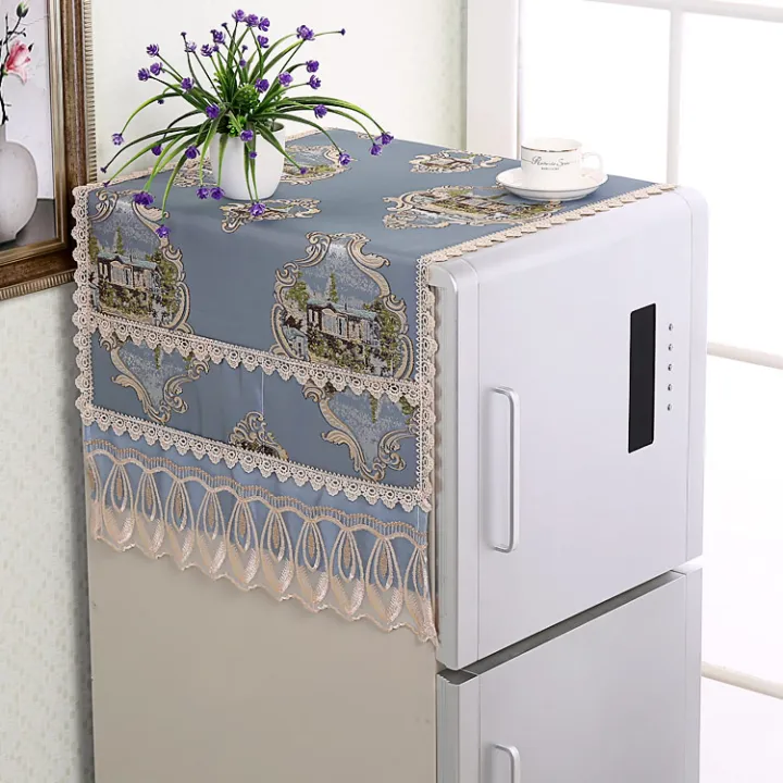 【Refrigerator dust cloth】 Europe type refrigerator cover dust cover