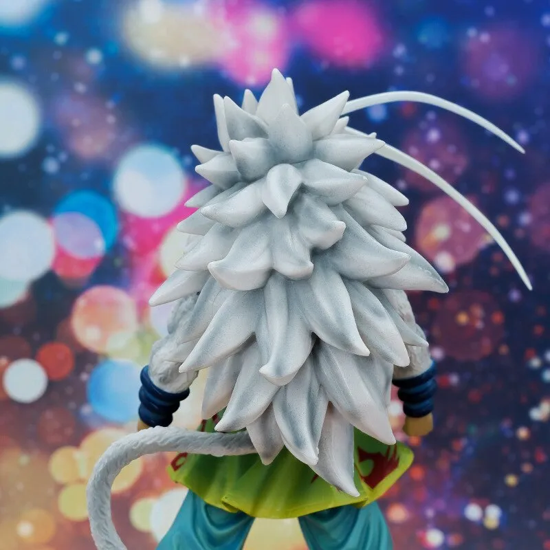 Dragon Ball Personagem Cabelo Branco Super Cinco Goku Modelo Estátua  Cosplay Toy Sala Decoração Menino Natal Presente De Aniversário