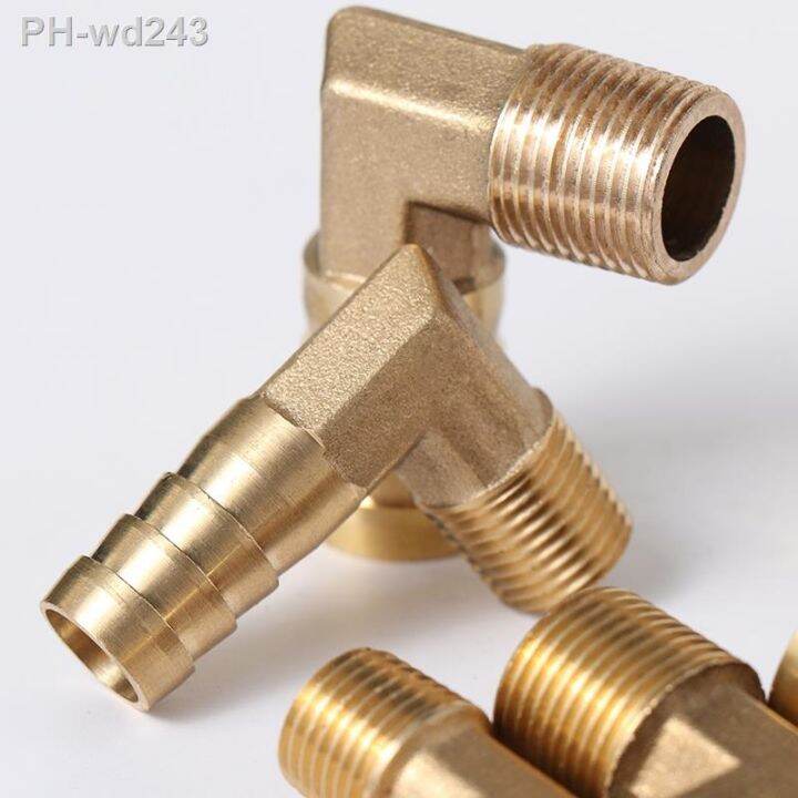 pagoda-connector-6-8-10-12-14mm-hose-barb-connector-hose-tail-thread-1-8-quot-1-4-quot-3-8-quot-1-2-quot-elbow-l-shape-brass-water-pipe-fittings