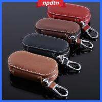 ที่หุ้มกุญแจกระเป๋ากุญแจรถ Dompet Koin อเนกประสงค์แบบมีซิป,เคสหนังกันน้ำ NPDTN