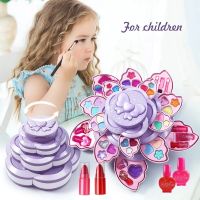 Kids Toys Simulation Cosmetics Set Girl Makeup Tool Set Pretend Makeup Toys Girls Play House Make Up Toys Fun game Princess