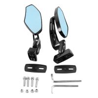 Rear View Side Rearview Wing Mirrors Set Universal For Honda Kawasaki /Suzuki /Yamaha /Ducati Etc Models All Sport Bikes Pair