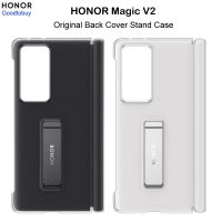 เกียรติยศดั้งเดิม V2มายากล Kulit Berdiri Kes Perlindungan แข็งเคสกันกระแทก Belakang Kes untuk Honor Magic V2