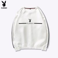 playboy เสื้อกันหนาว แขนยาว คอกลม ผ้าฝ้าย