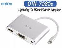 อะแดปเตอร์แปลงสัญญาณ Converter Lightning 4 in1 ONTEN (OTN-7585C)