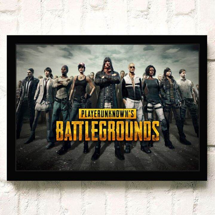 เกม-pubg-ภาพวาดผ้าใบตกแต่งบ้านศิลปะบนผนังคุณภาพเกมยิงการตกแต่งแบบนอร์ดิกโรงแรมห้องนั่งเล่นคาเฟ่0719-c2เด็กห้อง-1ชิ้น