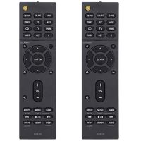 2X RC-911R Remote Control for Onkyo TX-NR575 TX-NR585 TX-RZ810 TX-NR575E AV Receiver Audio/Video Player Remote Control