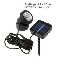 Waterproof Solar Pond Light Underwater Light Outdoor Garden Light Projector Lamp