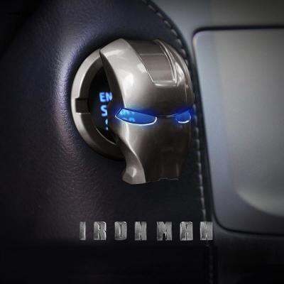 Car Interior Engine Ignition Start Stop Push Button Switch Button Cover