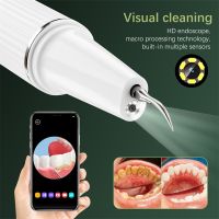 ZZOOI Ultrasonic Tooth Cleaner Dental Scraper Visual Scaler For Teeth Whitener Mouth Cleaning Dental Sarro Stone Tartar Remover