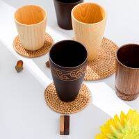 hotx【DT】 Wood Insulation cup Cups Drinking utensils drink beer Cup Kitchenware