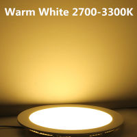 Hot Ultra Thin LED แผงโคมไฟเพดาน LED Spot Down Light Driver AC85-265V Warm Whitenatural Whitecold White