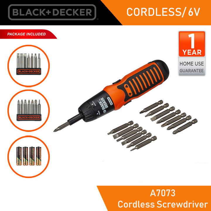 black & decker screwdriver set 6v Review 